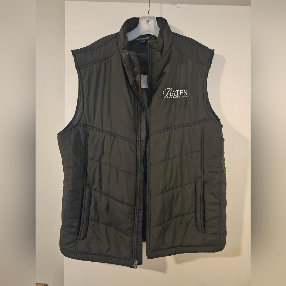 Bates Men's Black Puffer Vest